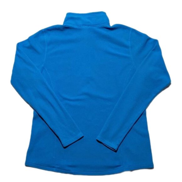 REI Co-op Women’s L Blue 1/4 Zip Fleece Pullover Sweater Hiking Outdoor - Picture 2 of 10